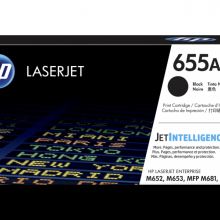 惠普HP LaserJet 655A 黑色原装硒鼓